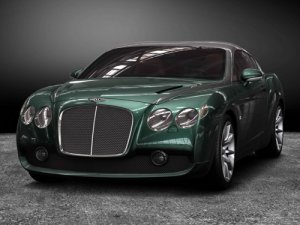 Bentley GTZ Zagato Car Poster Print on 10 mil Archival Satin Paper 20" x 15"