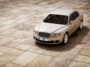 Bentley Continental Flying Spur Car Poster Print 16" X 12"