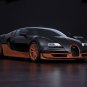 Bugatti Veyron Super Sport Car Poster Print on 10 mil Archival Satin Paper 20" x 15"