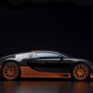 Bugatti Veyron Super Sport Car Poster Print on 10 mil Archival Satin Paper 20" x 15"