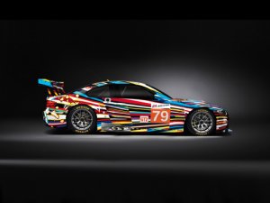 BMW M3 GT2 Art Car Poster Print on 10 mil Archival Satin Paper 20" x 15"
