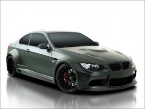BMW Vorsteiner GTR S3 M3 Widebody Coupe Car Poster Print on 10 mil Archival Satin Paper 16" x 12"