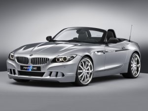 BMW Hartage Z4 Aerodynamic Kit Car Poster Print on 10 mil Archival Satin Paper 20" x 15"
