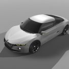 BMW M2 Concept Car Poster Print on 10 mil Archival Satin Paper 20" x 15"