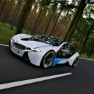 BMW EfficientDynamics Concept Car Poster Print on 10 mil Archival Satin Paper 20" x 15"