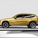 BMW X1 Concept Car Poster Print on 10 mil Archival Satin Paper 16" x 12"