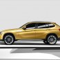 BMW X1 Concept Car Poster Print on 10 mil Archival Satin Paper 16" x 12"