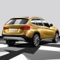 BMW X1 Concept Car Poster Print on 10 mil Archival Satin Paper 16" x 12"