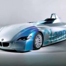 BMW H2R Hydrogen Race Car Poster Print 16" x 12"