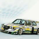 BMW Art Car Collection Poster Print 16" x 12"
