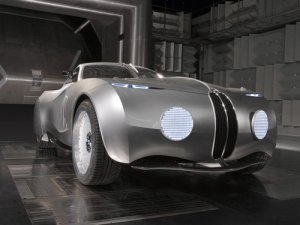 BMW Mille Miglia Coupe Concept Car Poster Print on 10 mil Archival Satin Paper 16" x 12"