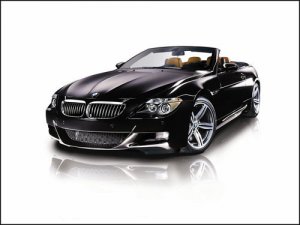 BMW M6 Convertible Neiman Marcus Car Poster Print on 10 mil Archival Satin Paper 16" x 12"