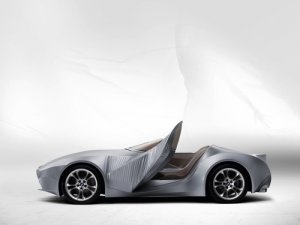 BMW GINA Light Visionary Model Concept Car Poster Print 16" x 12"