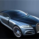 Bugatti 16 C Galibier Concept Car Poster Print on 10 mil Archival Satin Paper 16" x 12"