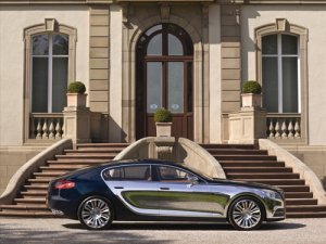 Bugatti 16 C Galibier Concept Car Poster Print on 10 mil Archival Satin Paper 16" x 12"