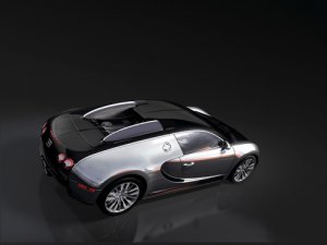 Bugatti Veyron Pur Sang Car Poster Print on 10 mil Archival Satin Paper 20" x 15"