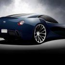 Bugatti 12-2 Streamliner By Racer X Car Poster Print on 10 mil Archival Satin Paper 16" x 12"