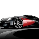 Bugatti 12-2 Streamliner By Racer X Car Poster Print on 10 mil Archival Satin Paper 20" x 15"