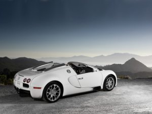 Bugatti Veyron Grand Sport Production Car Poster Print on 10 mil Archival Satin Paper 16" x 12"
