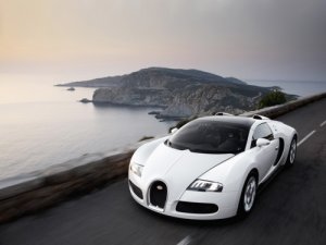 Bugatti Veyron Grand Sport Production Car Poster Print on 10 mil Archival Satin Paper 20" x 15"