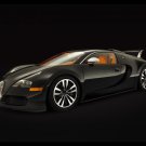 Bugatti Veyron Sang Noir Car Poster Print on 10 mil Archival Satin Paper 16" x 12"