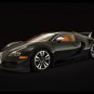 Bugatti Veyron Sang Noir Car Poster Print on 10 mil Archival Satin Paper 16" x 12"