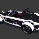 Burton Elementz Concept Car Poster Print on 10 mil Archival Satin Paper 16" x 12"