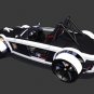 Burton Elementz Concept Car Poster Print on 10 mil Archival Satin Paper 16" x 12"