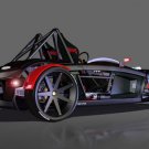Burton Elementz Concept Car Poster Print on 10 mil Archival Satin Paper 20" x 15"