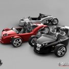 Campagna V13R Car Poster Print on 10 mil Archival Satin Paper 16" x 12"
