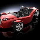 Campagna V13R Car Poster Print on 10 mil Archival Satin Paper 16" x 12"