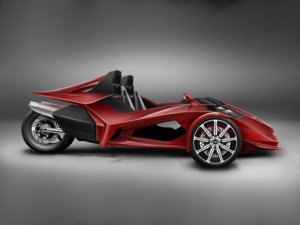 Campagna T-Rex Concept Car Poster Print on 10 mil Archival Satin Paper 20" x 15"