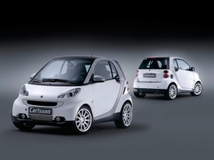 Carlsson Smart Fortwo Car Poster Print on 10 mil Archival Satin Paper 20" x 15"