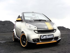 Carlsson Smart Fortwo Car Poster Print on 10 mil Archival Satin Paper 16" x 12"