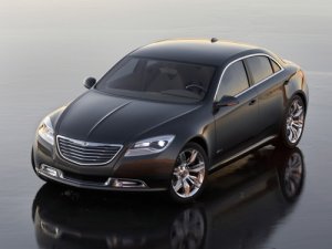Chrysler 200C EV Concept Car Poster Print on 10 mil Archival Satin Paper 16" x 12"