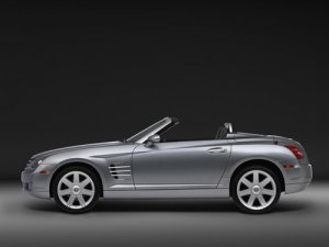 Chrysler CrossFire Roadster Car Poster Print on 10 mil Archival Satin Paper 20" x 15"