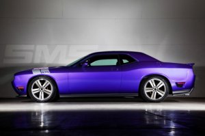 Dodge Challenger SMS 570 Concept Car Poster Print on 10 mil Archival Satin Paper 20" x 15"