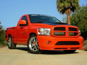 Dodge Hemi Ram 1500 Super Truck Poster Print on 10 mil Archival Satin Paper 20" x 15"