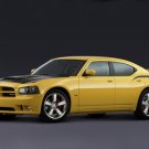Dodge Charger SRT8 Super Bee Car Poster Print on 10 mil Archival Satin Paper 20" x 15"