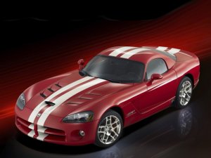 Dodge Viper SRT 10 Roadster Car Poster Print on 10 mil Archival Satin Paper 20" x 15"