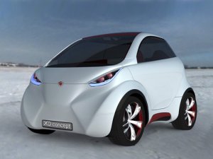 DOK-ING XD Concept Car Poster Print on 10 mil Archival Satin Paper 16" x 12"