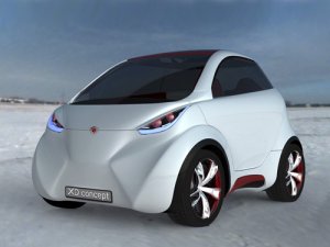 DOK-ING XD Concept Car Poster Print on 10 mil Archival Satin Paper 20" x 15"