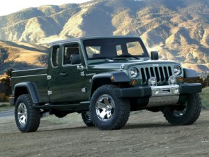 Jeep Gladiator Concept Car Poster Print on 10 mil Archival Satin Paper 20" x 15"