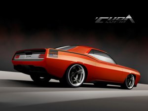Racer X Design Cuda AAR 2010 Car Poster Print on 10 mil Archival Satin Paper 16" x 12"