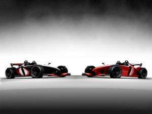 Racer X Design RZ Formula Race Car Poster Print on 10 mil Archival Satin Paper 16" x 12"
