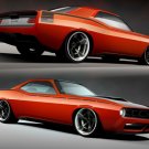 Racer X Design Cuda AAR 2010 Car Poster Print on 10 mil Archival Satin Paper 20" x 15"