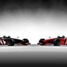 Racer X Design RZ Formula Race Car Poster Print on 10 mil Archival Satin Paper 20" x 15"