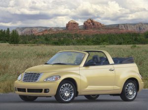 PT Cruiser Convertible Car Poster Print on 10 mil Archival Satin Paper 20" x 15"