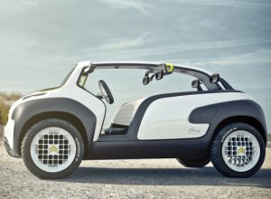 Citroen Lacoste Concept Car Poster Print on 10 mil Archival Satin Paper 16" x 12"