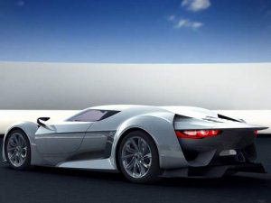 Citroen GT Concept Car Poster Print on 10 mil Archival Satin Paper 16" x 12"
